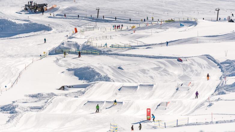 FunSlope - mit dynamischen Steilkurven, spannenden Schneewellen und dem Highlight - der riesigen Schneeschnecke