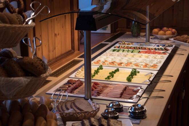 Frühstücksbuffet Gasthof Kampenwand