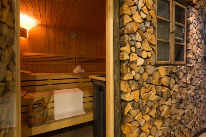 Finnische Sauna