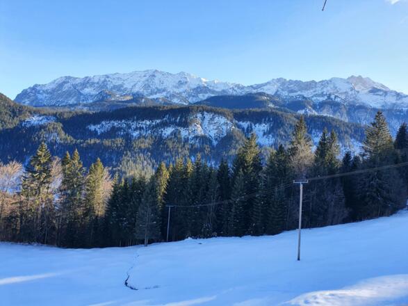 Blick von der Partnachalm