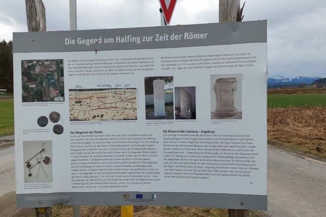 Römerinfotafel Halfing