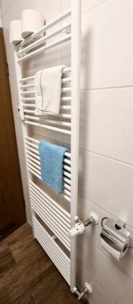 Frisch renoviertes Badezimmer