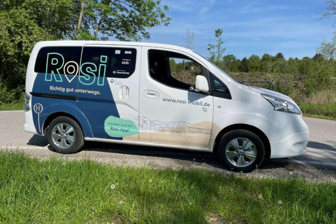 rosi on demand fahrzeug