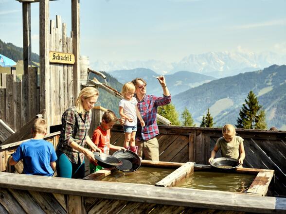 Goldwaschen Heimalm