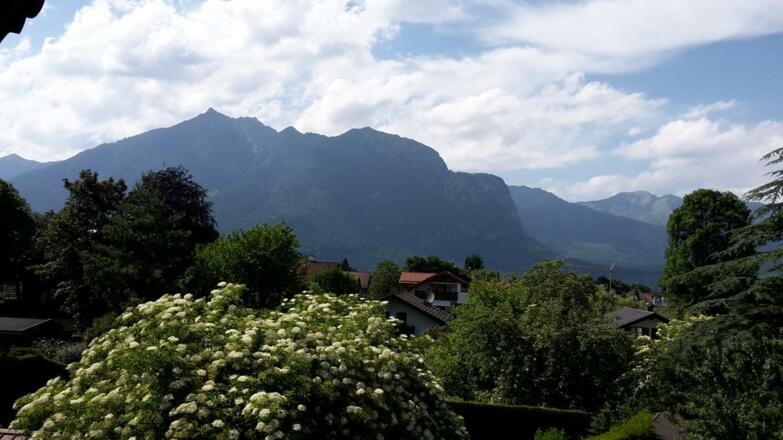Ausblick vom Schlafzimmer