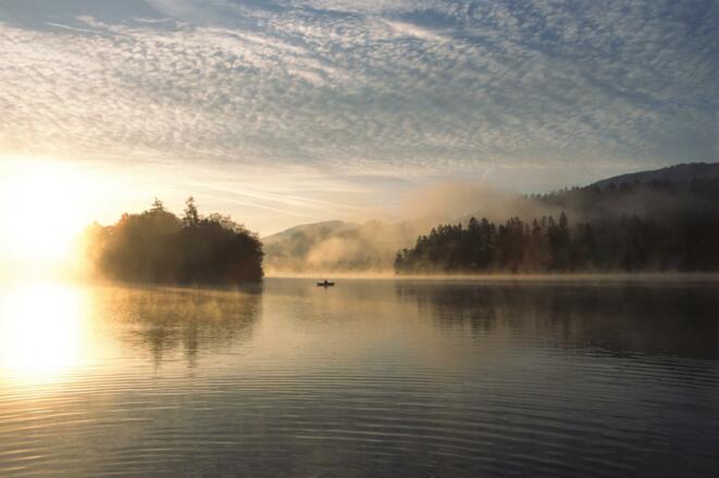 Reintalersee Morgenstimmung