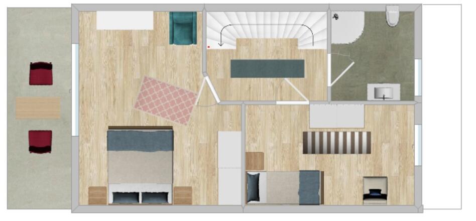 Grundriss Obergeschoss