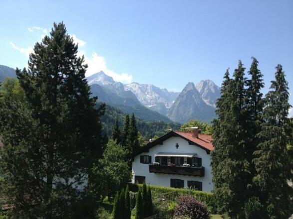 Zugspitzblick vom Südbalkon