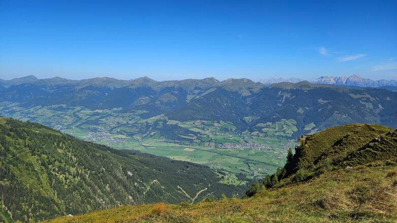 Tolle Aussichten ins Salzachtal
