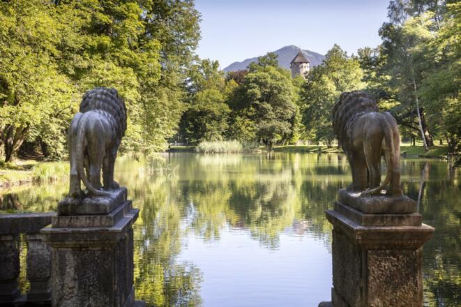 Lieblingsplatz: Löwenteich im Schlosspark Matzen