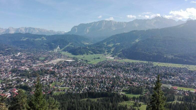 Panoramabild vom Grasberg
