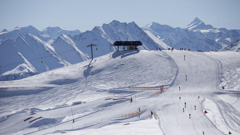 Skipaß auf der Resterhöhe - Hanglalm