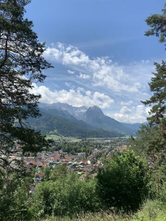 Blick vom Philosophenweg