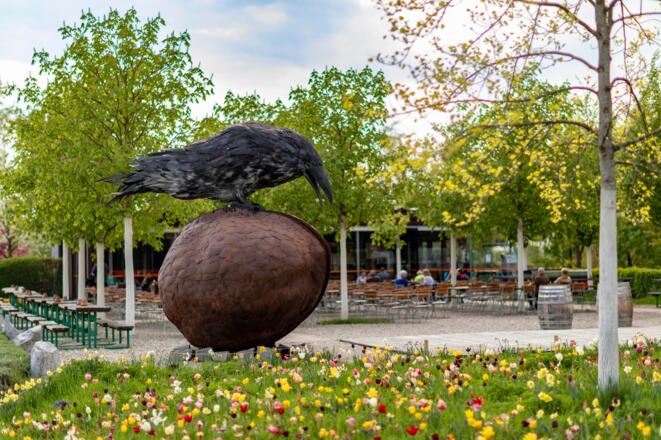 Gastgarten donAu-Standl