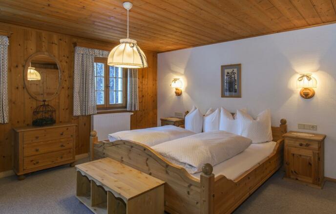 Landhaus Bärenwald Montafon Schlafzimmer