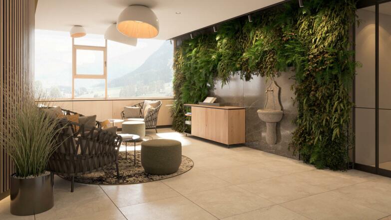 Plauderecke 25GipfelSpa Hotel Erlebach HB