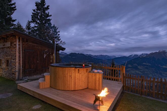 Golmerhaus Montafon Hot Tub