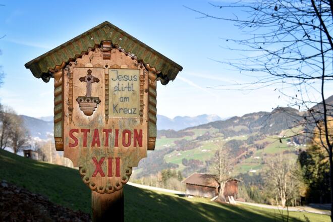 Rosenkranzkapelle Reith i. A. Kreuzwegstation