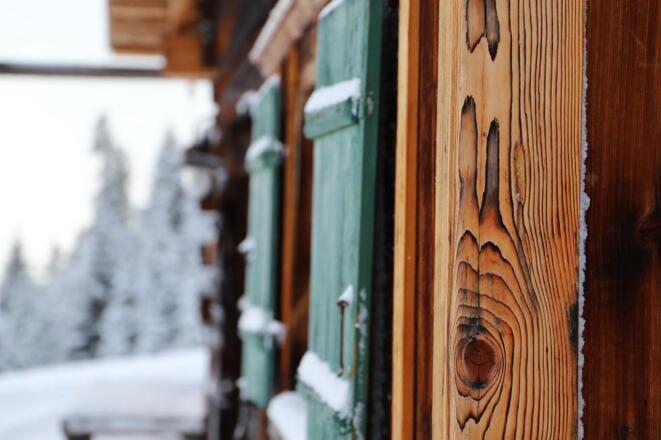 Berghaus Bartholomäberg Winter Detail