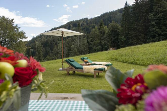 Berghaus Gauertal große Liegewiese