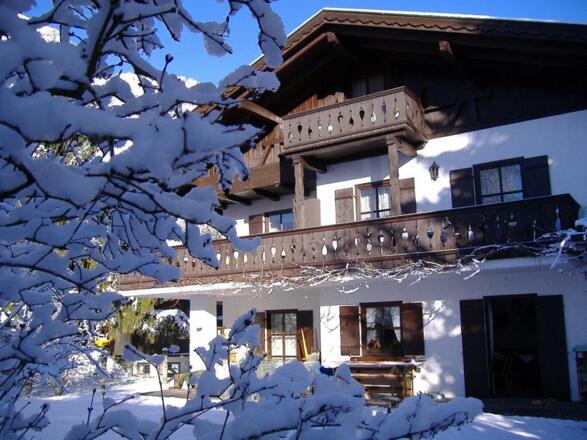 Haus im Winter