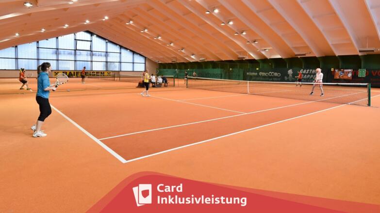 Tennishalle Kramsach Card Inklusivleistung