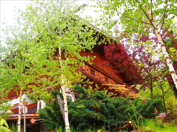 Haus im Sommer