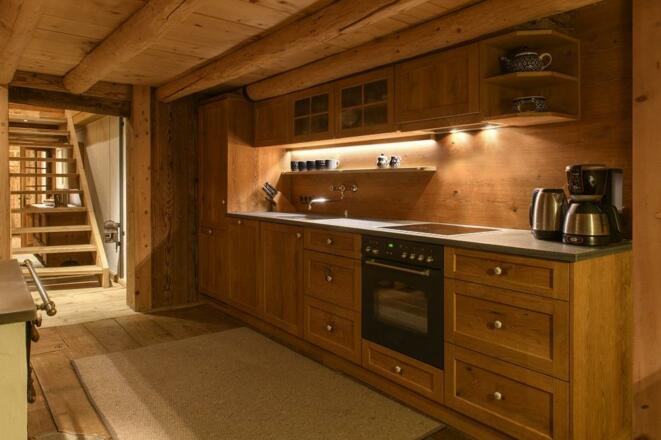 Berghaus Bartholomäberg Küche