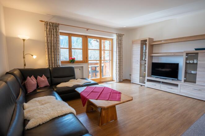 Wohnzimmer FEWO Alpsitze