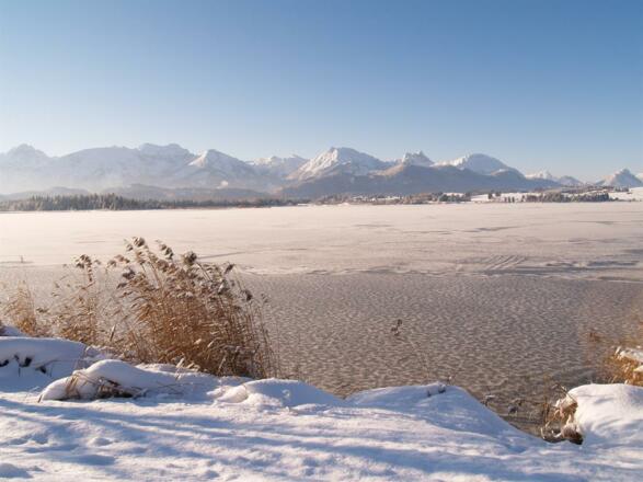 Winterzeit in Hopfen am See - Natururlaub