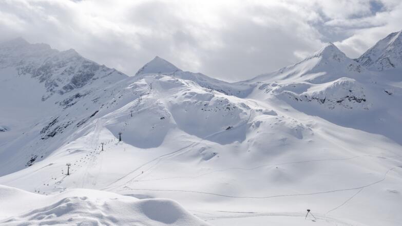 Meldezkopf (2.760 m) in der Weißsee Gletscherwelt