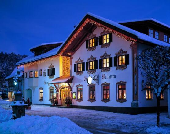Akzent Hotel Gasthof Schatten - Winterbild