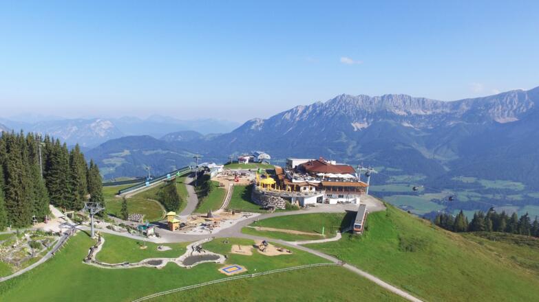 Ellmi's Zauberwelt an der Bergstation der 10er Gondelbahn Hartkaiser