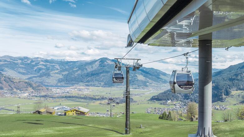 Der Familienberg Maiskogel ist auch im Sommer bequem erreichbar