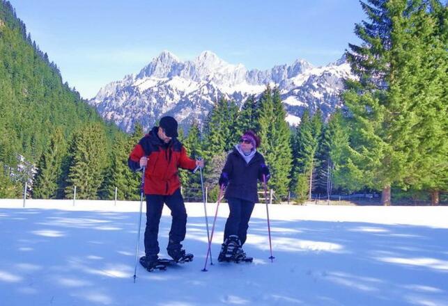 Schneeschuhwandern im Tannheimertal
