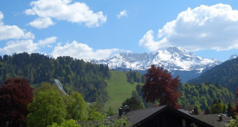 Blick aus der Wohnung