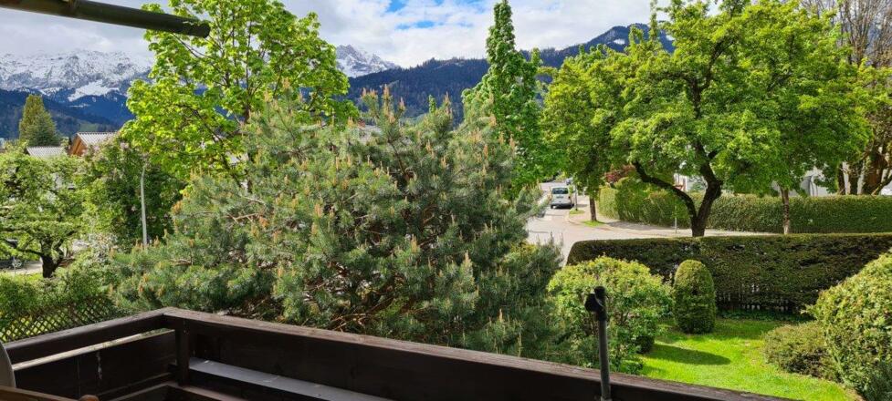 Aussicht nach Südwesten vom Balkon