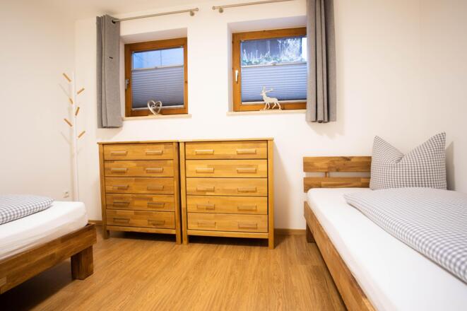 Schlafzimmer 3 im Untergeschoss