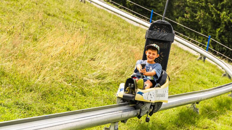 Lustig gehts bergab mit der Klangrodel
