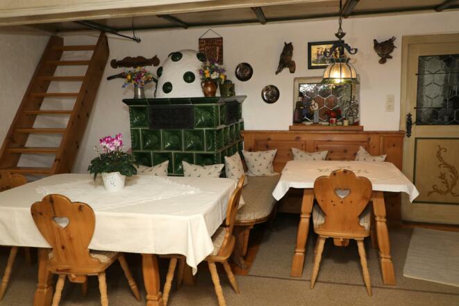 Gästehaus Reindl Frühstückszimmer/Stube