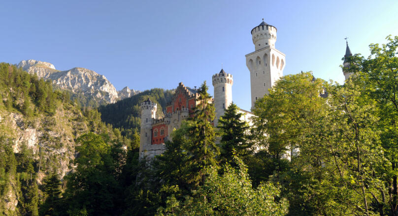 Blick auf das Schloss