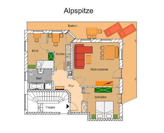 Alpspitze Grundriss