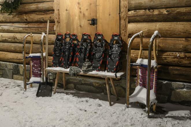 alles für Ihre Schneeschuhwanderung und Rodelspaß
