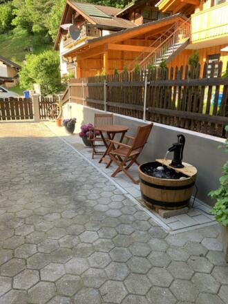 Sitzgelegenheit im Garten