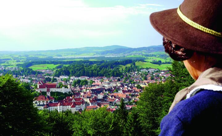 Kalvarienberg Blick auf Füssen