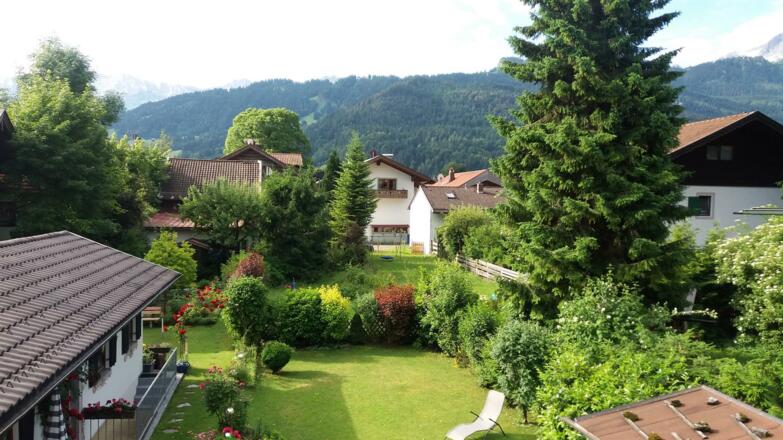 Haus Blick 1 Stock Garten