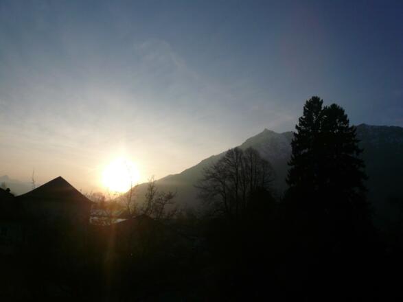 Blick auf Kramer - Richtung Westen