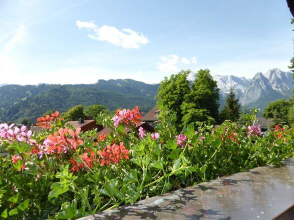 Blick Fewo Zugspitze