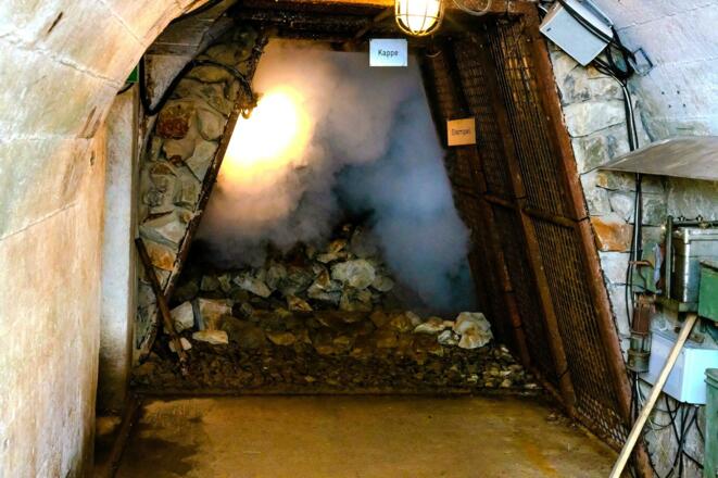 Im Stollen des Peißenberger Bergbaumuseum