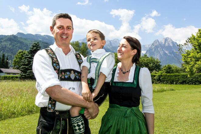 Gästehaus Hauterer Jörgl- Maria Kößler mit Familie